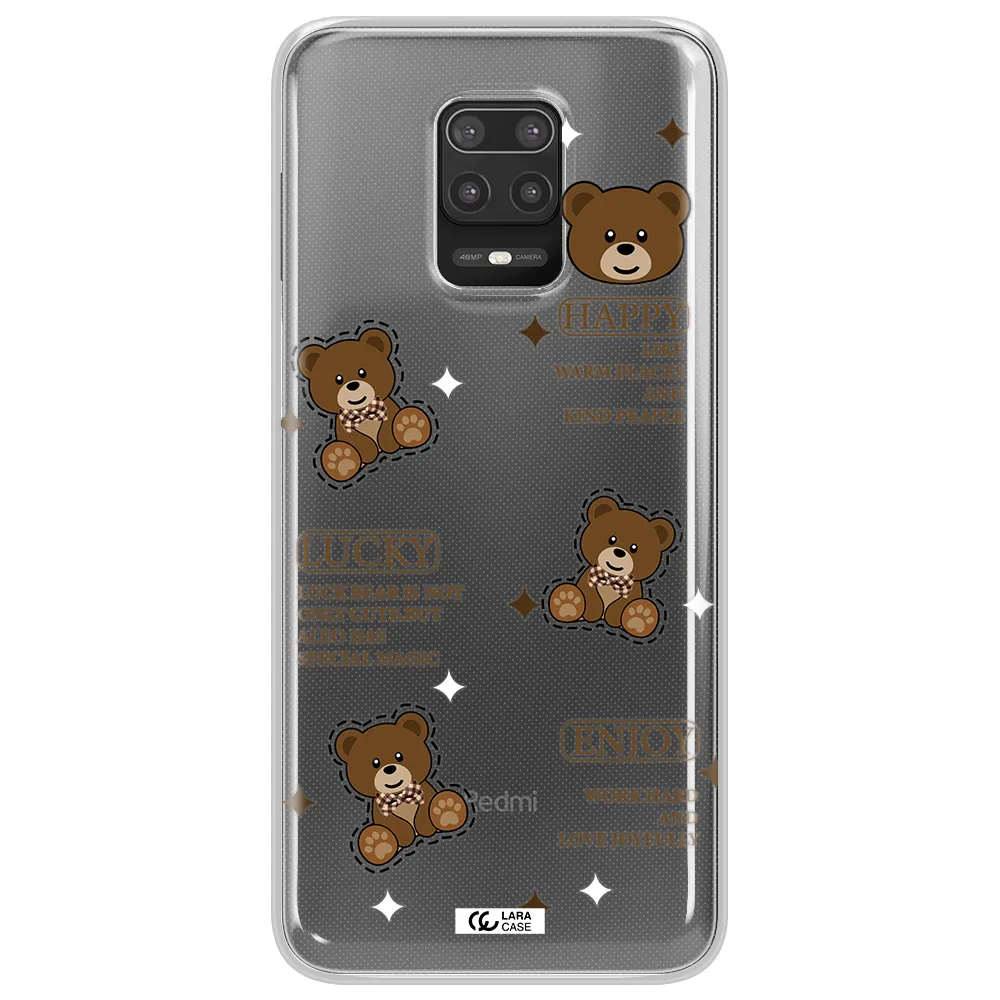 A Collection Of Teddy Bears Xiaomi Note 9S Clear Tpu Case