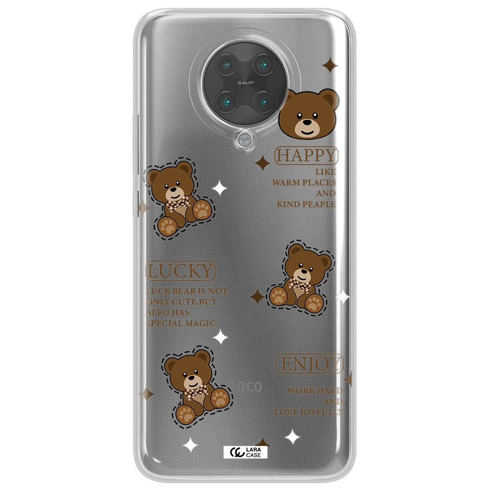 A Collection Of Teddy Bears Xiaomi Poco F2 Pro Clear Tpu Case