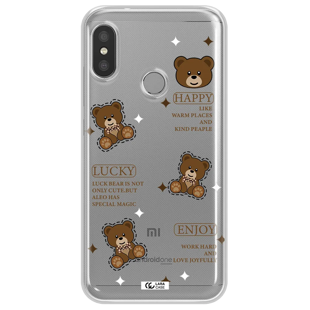 A Collection Of Teddy Bears Xiaomi Redmi 6 Pro Clear Tpu Case