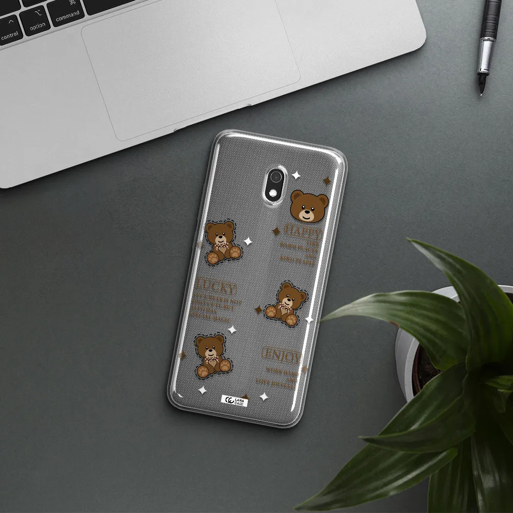 A Collection Of Teddy Bears Xiaomi Redmi 8A Clear Tpu Case