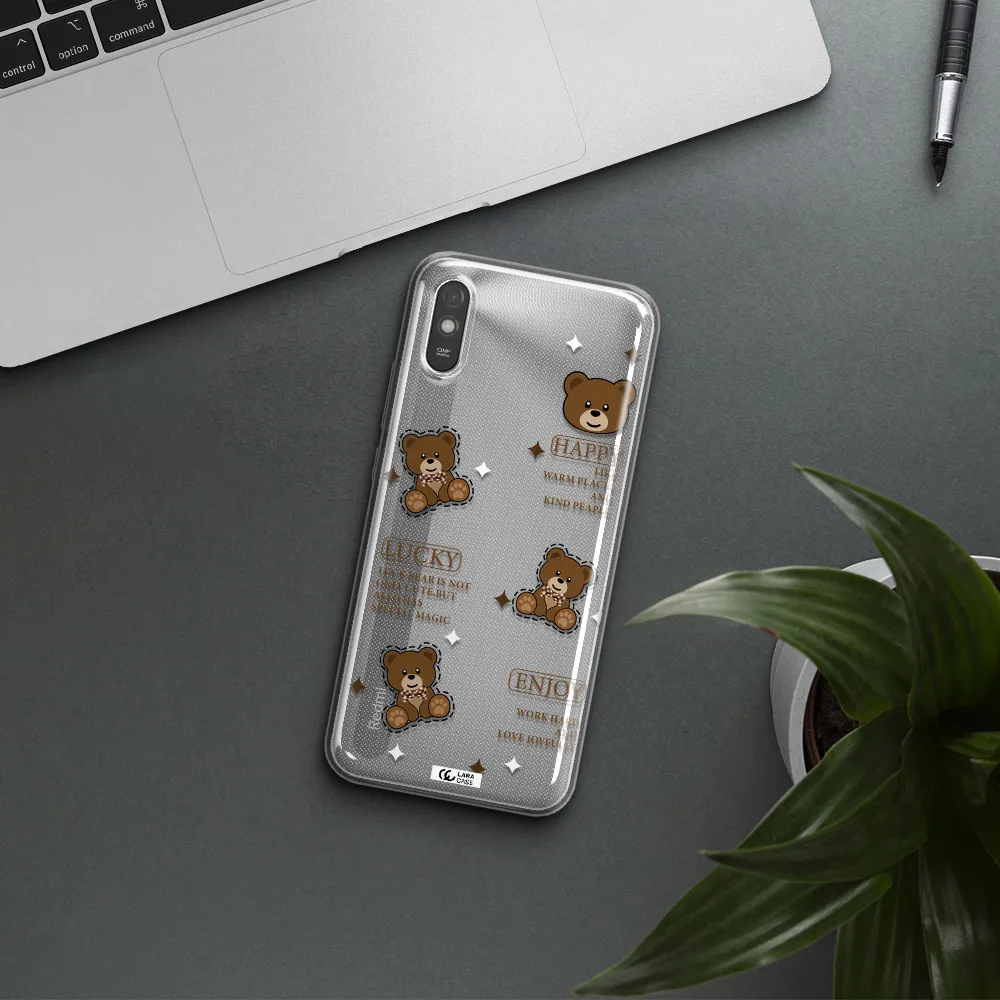 A Collection Of Teddy Bears Xiaomi Redmi 9A Clear Tpu Case