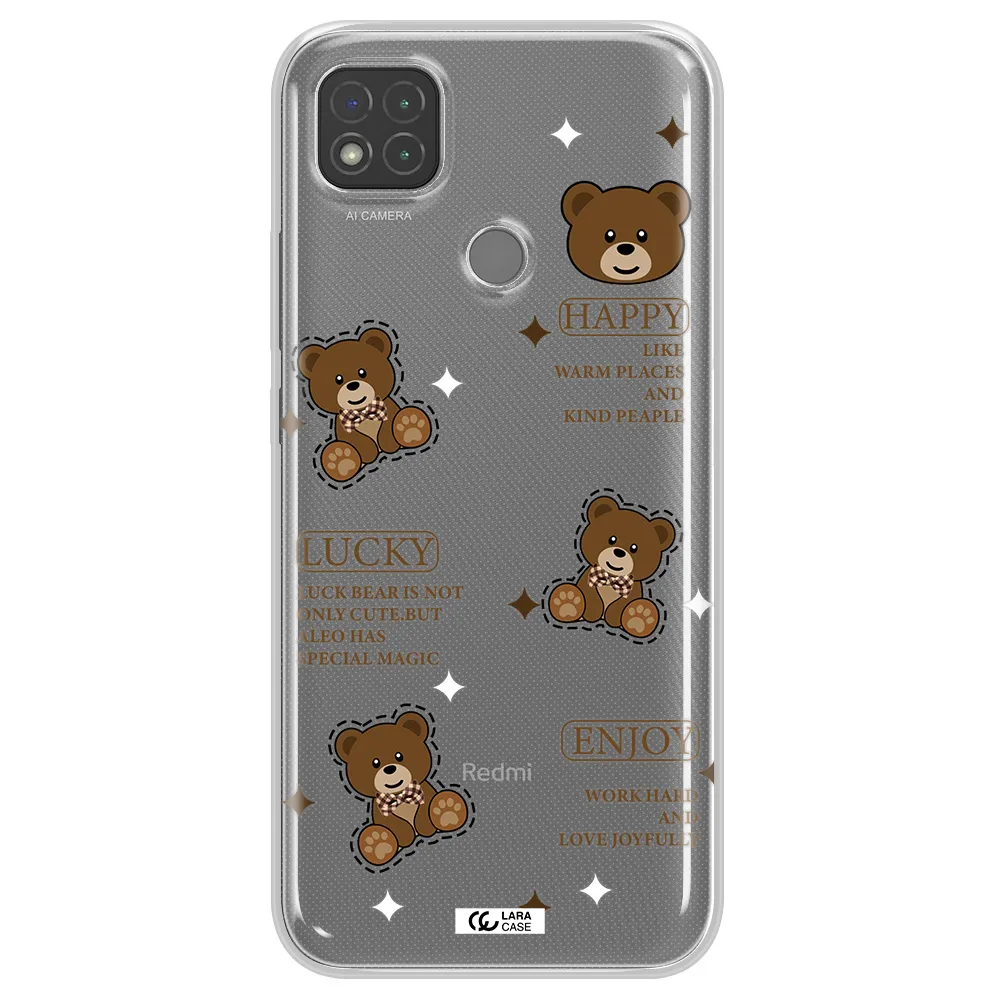 A Collection Of Teddy Bears Xiaomi Redmi 9C Clear Tpu Case