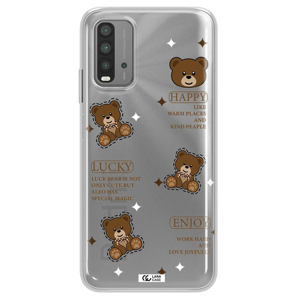 A Collection Of Teddy Bears Xiaomi Redmi 9T Clear Tpu Case