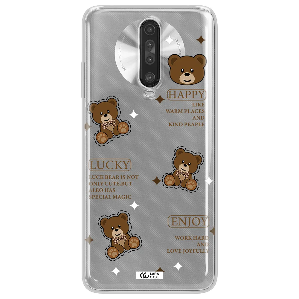 A Collection Of Teddy Bears Xiaomi Redmi K30 Clear Tpu Case