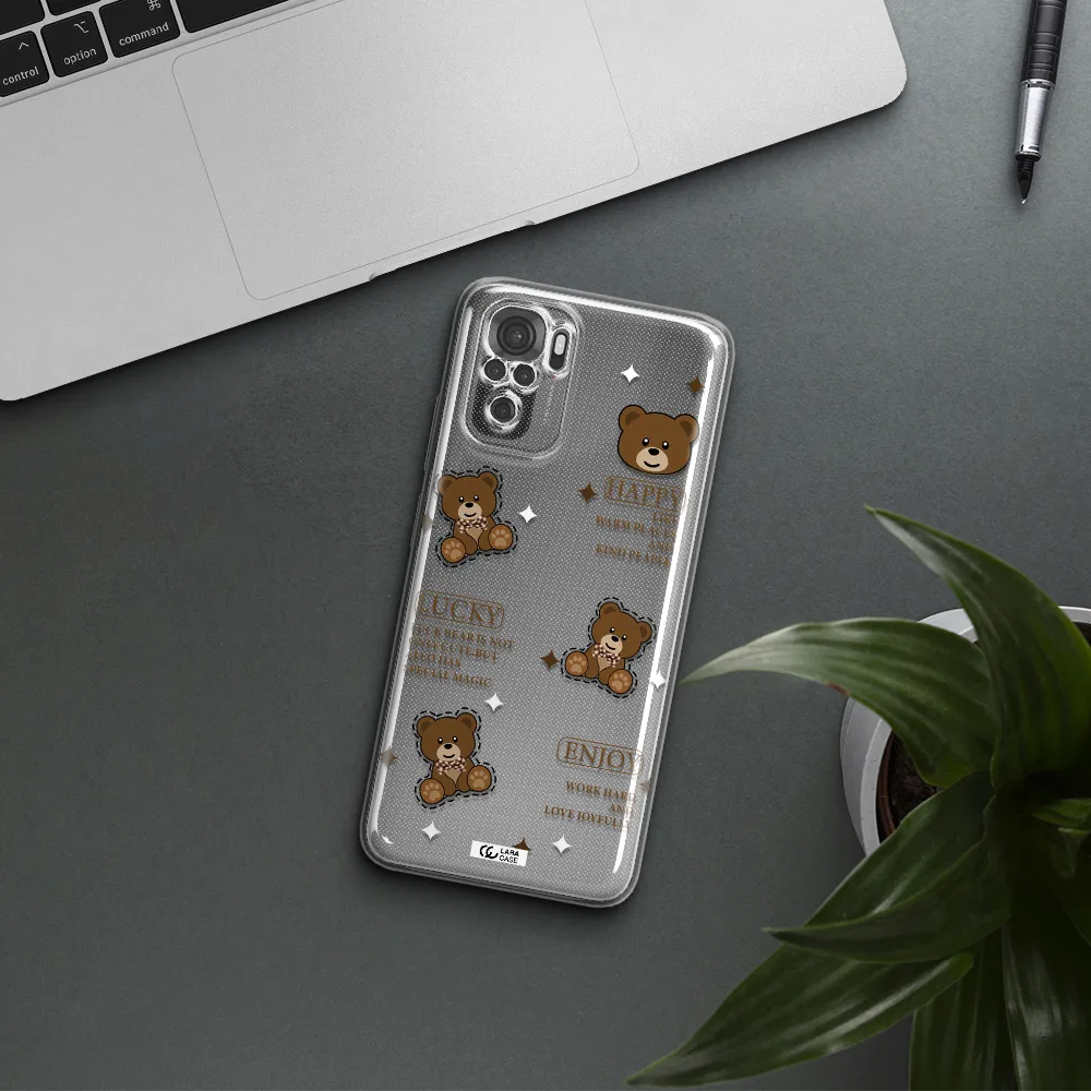 A Collection Of Teddy Bears Xiaomi Redmi Note 10S Clear Tpu Case