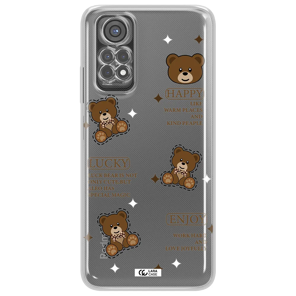 A Collection Of Teddy Bears Xiaomi Redmi Note 11S Clear Tpu Case