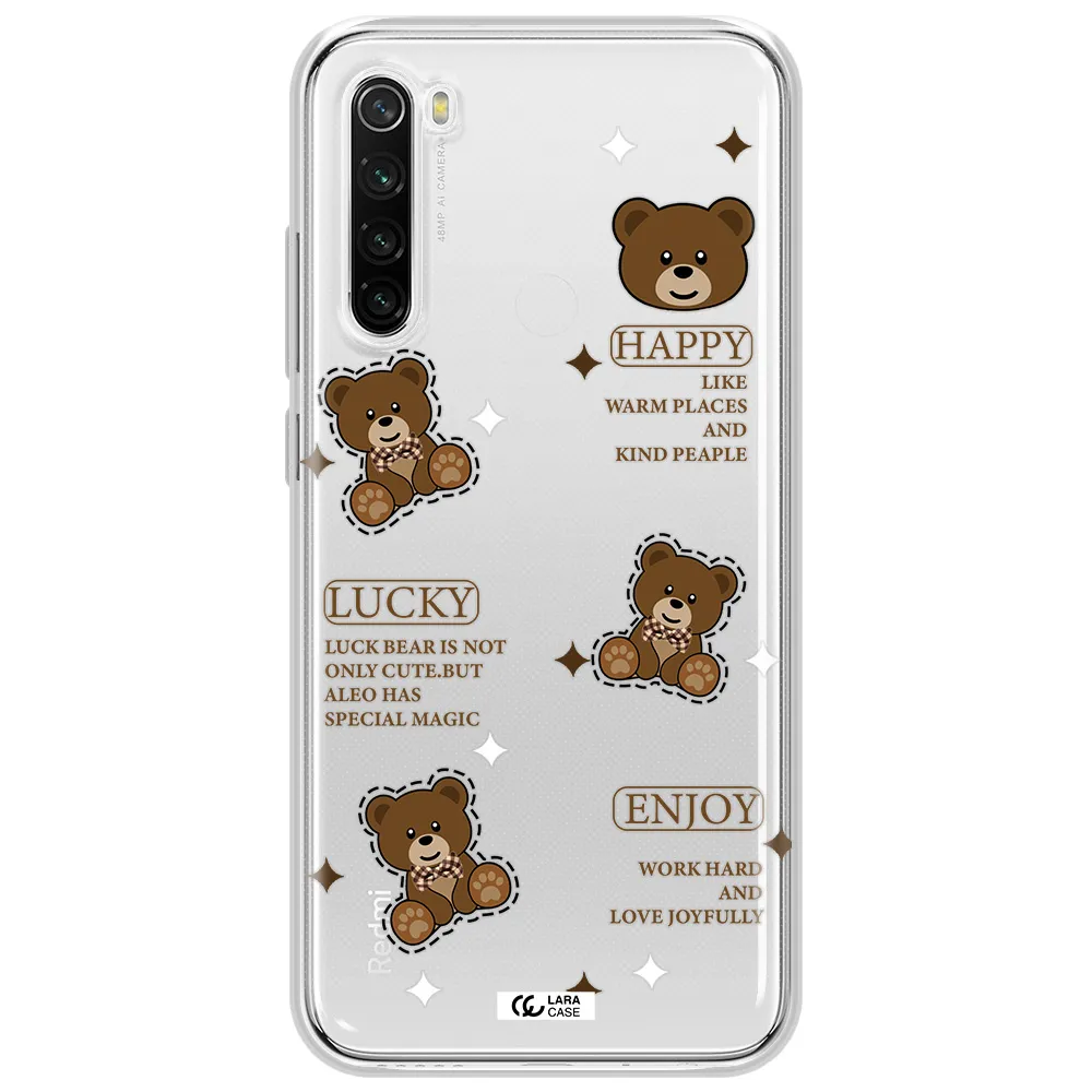 A Collection Of Teddy Bears Xiaomi Redmi Note 8T Clear Tpu Case