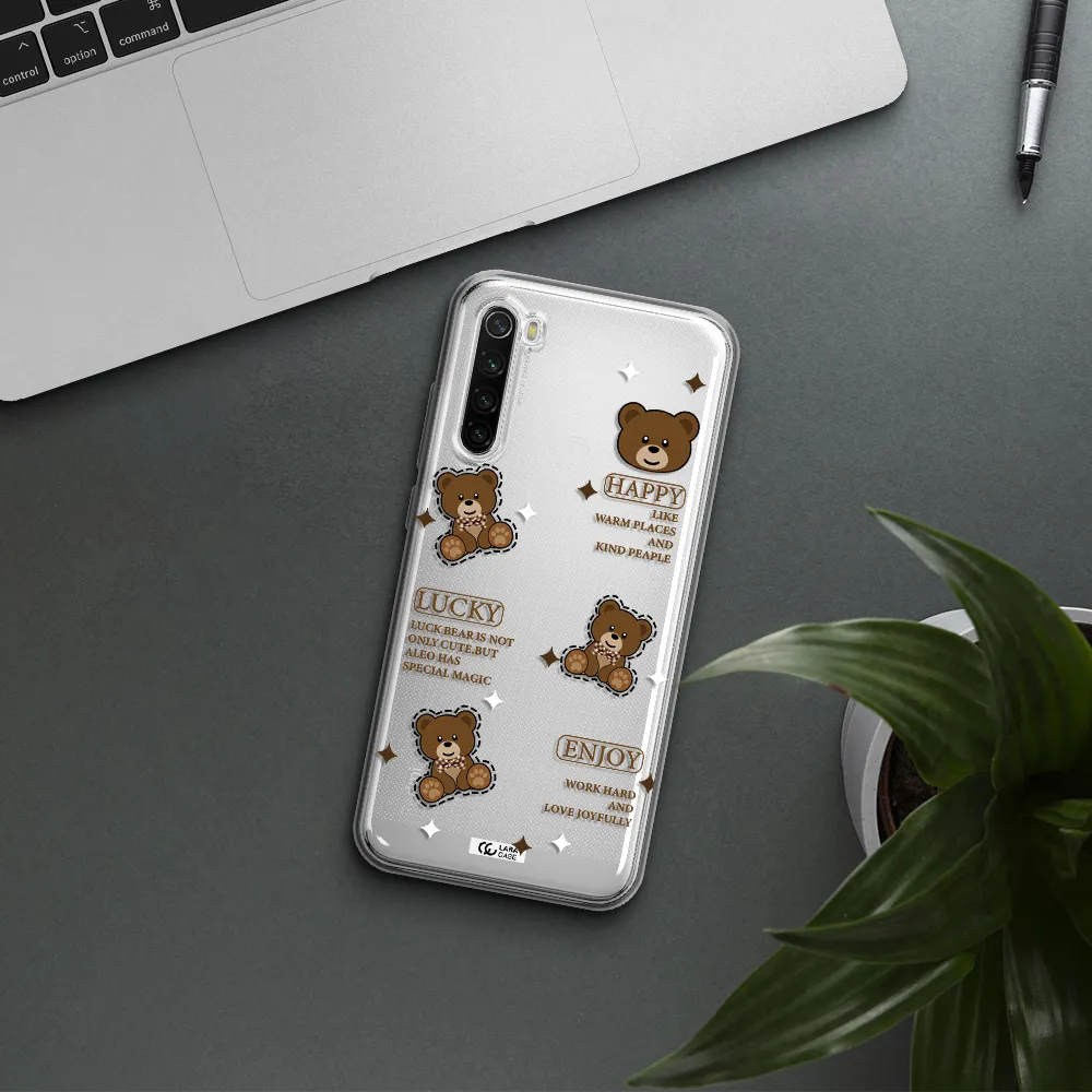 A Collection Of Teddy Bears Xiaomi Redmi Note 8T Clear Tpu Case