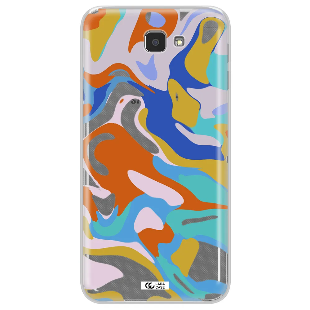 A Colorful Background With Different Colors Samsung J7 Prim Clear Tpu Case
