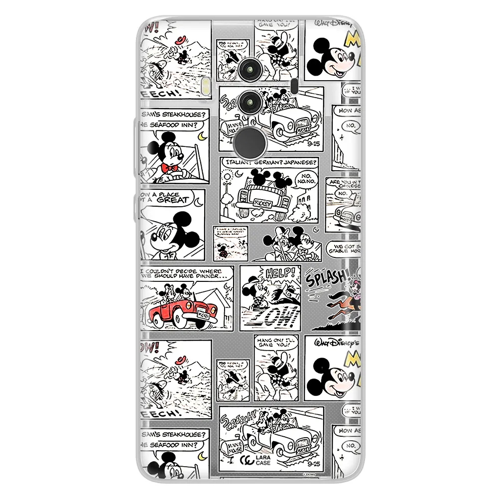 Mickey Mouse Comic Strip Huawei Mate 10 Clear Tpu Case