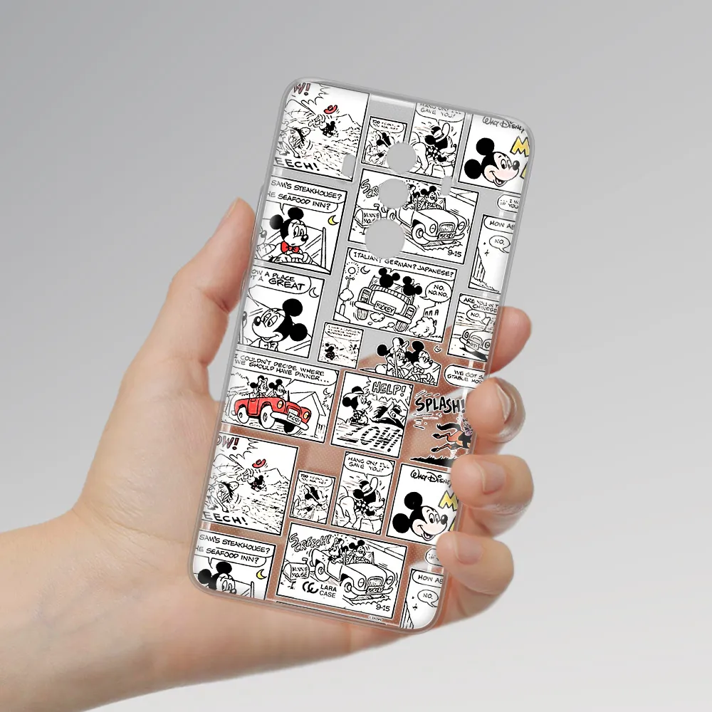 Mickey Mouse Comic Strip Huawei Mate 10 Clear Tpu Case