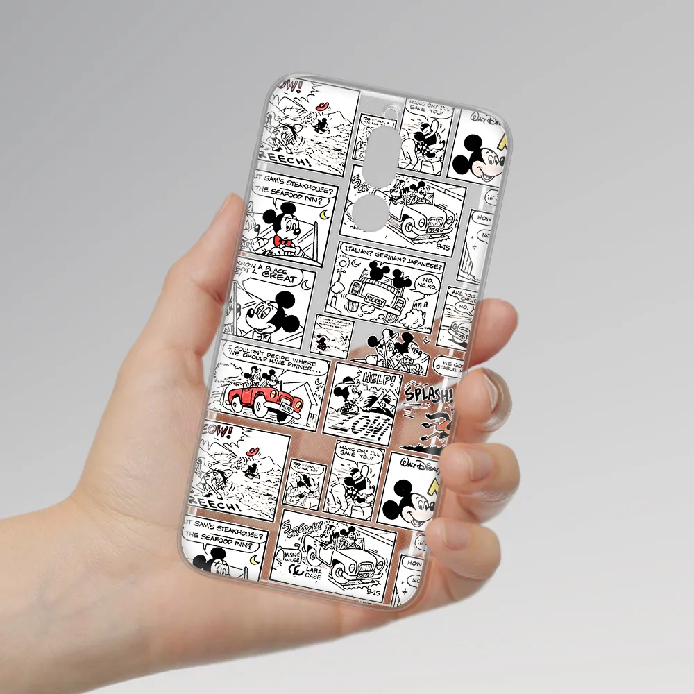 Mickey Mouse Comic Strip Huawei Mate 10 Lite Clear Tpu Case