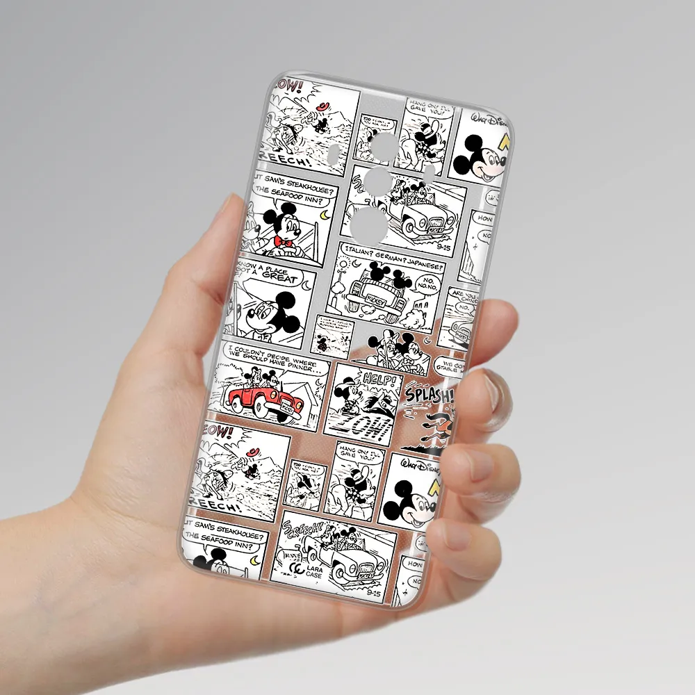 Mickey Mouse Comic Strip Huawei Mate 10 Pro Clear Tpu Case