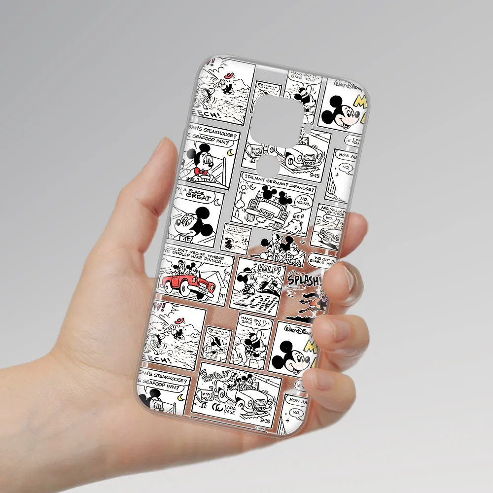 Mickey Mouse Comic Strip Huawei Mate 30 Lite Clear Tpu Case