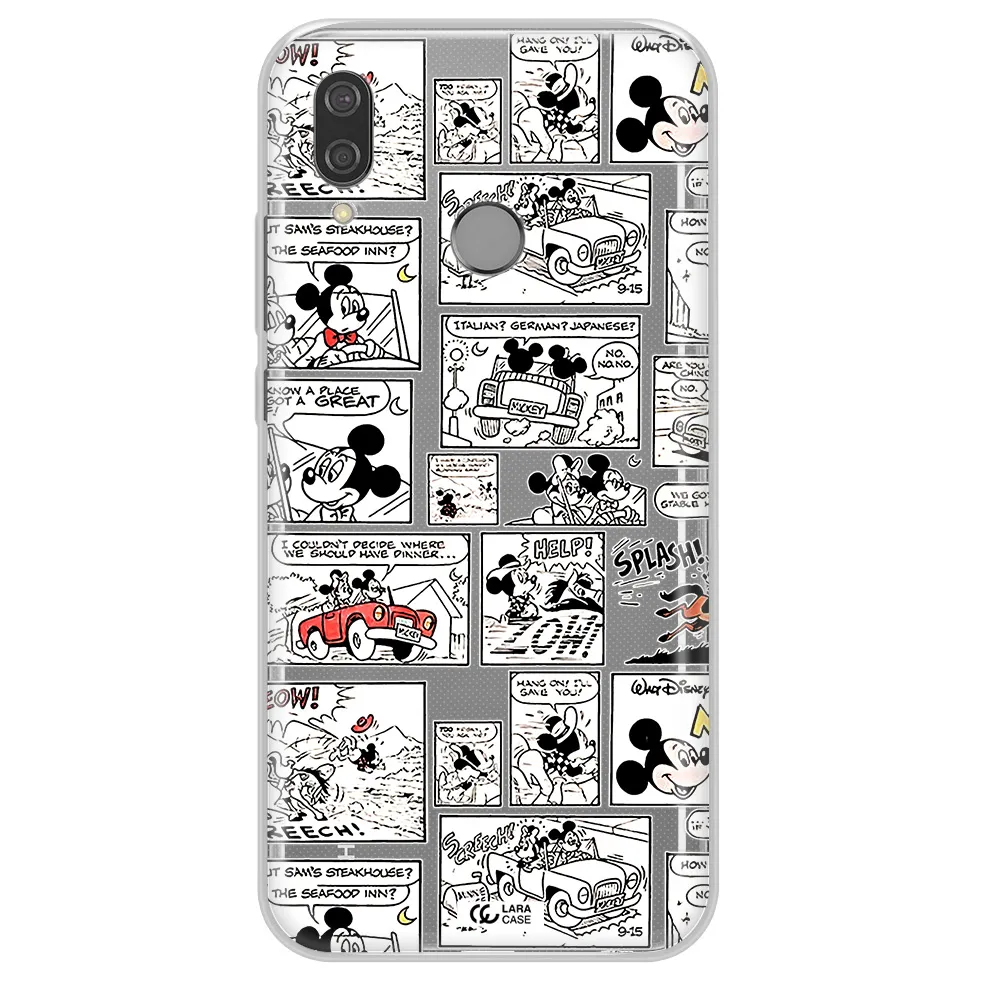 Mickey Mouse Comic Strip Huawei P20 Lite Clear Tpu Case