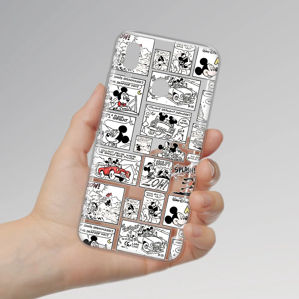 Mickey Mouse Comic Strip Huawei P20 Lite Clear Tpu Case