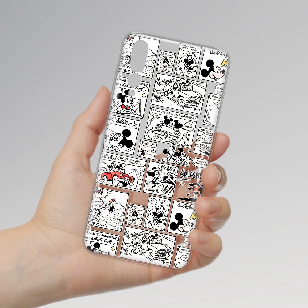 Mickey Mouse Comic Strip Huawei P20 Pro Clear Tpu Case