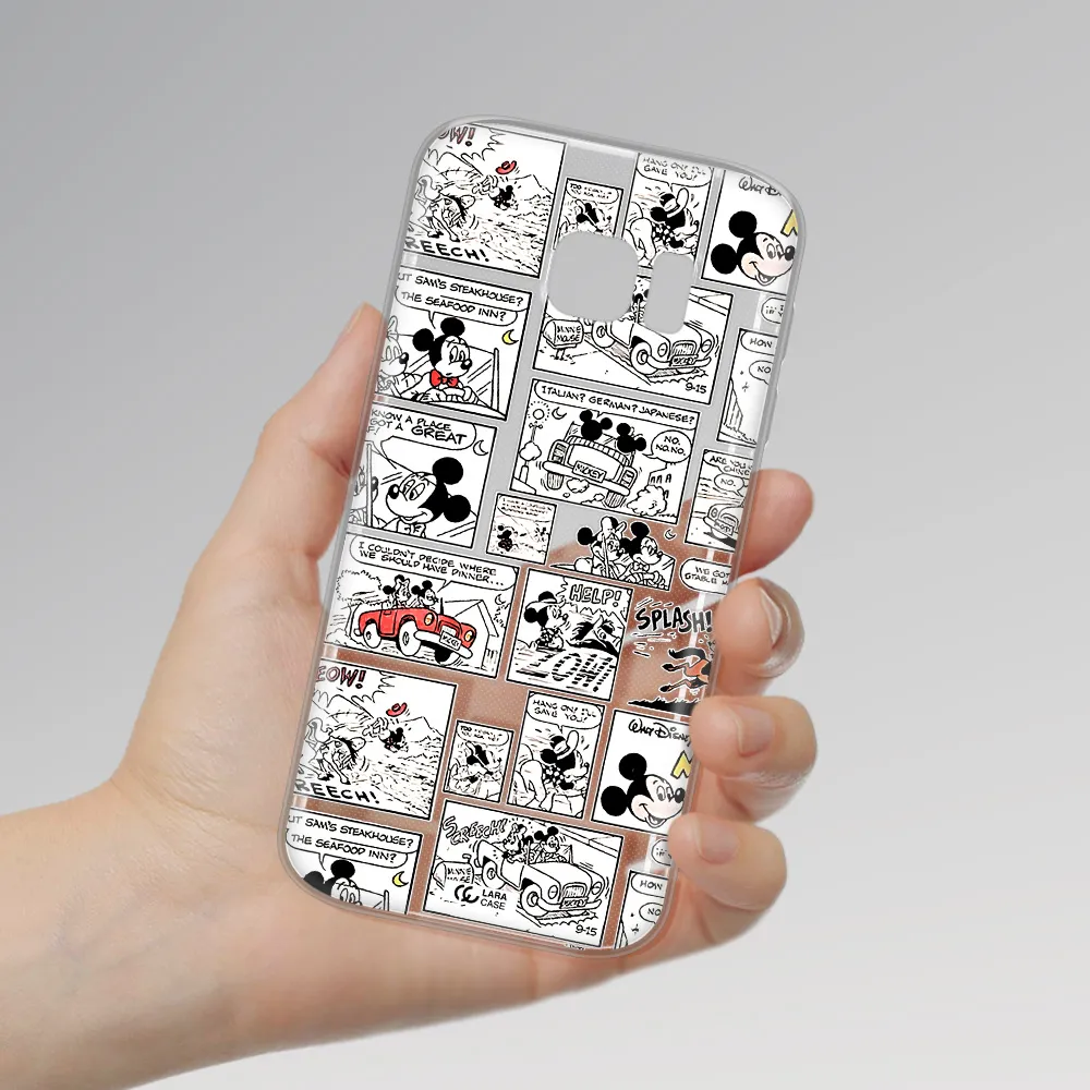 Mickey Mouse Comic Strip Samsung S 7 Clear Tpu Case