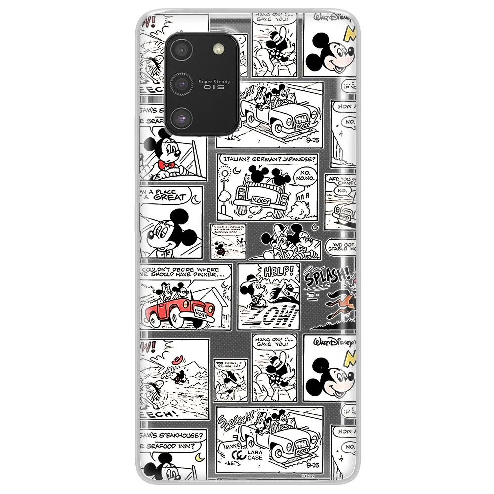 Mickey Mouse Comic Strip Samsung S10 Lite Clear Tpu Case