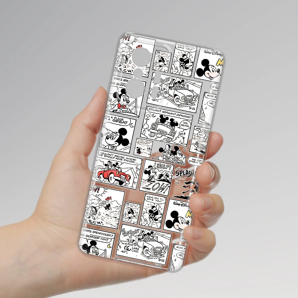 Mickey Mouse Comic Strip Xiaomi 11T Pro Clear Tpu Case