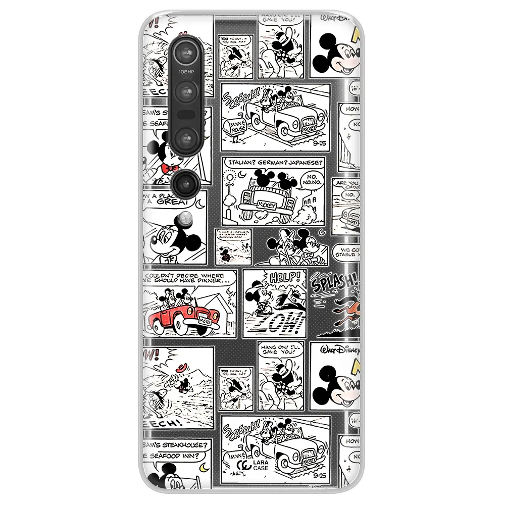 Mickey Mouse Comic Strip Xiaomi Mi 10 Pro Clear Tpu Case