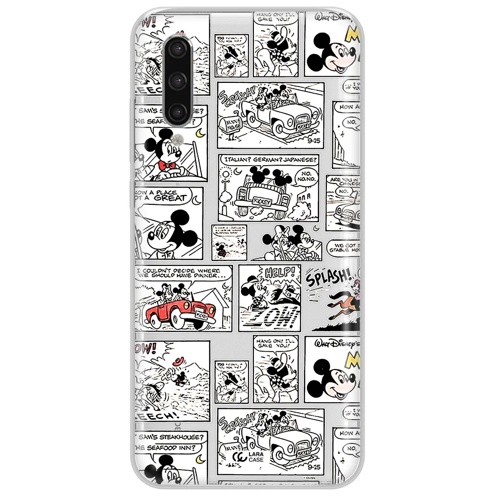 Mickey Mouse Comic Strip Xiaomi Mi 9 Lite Clear Tpu Case
