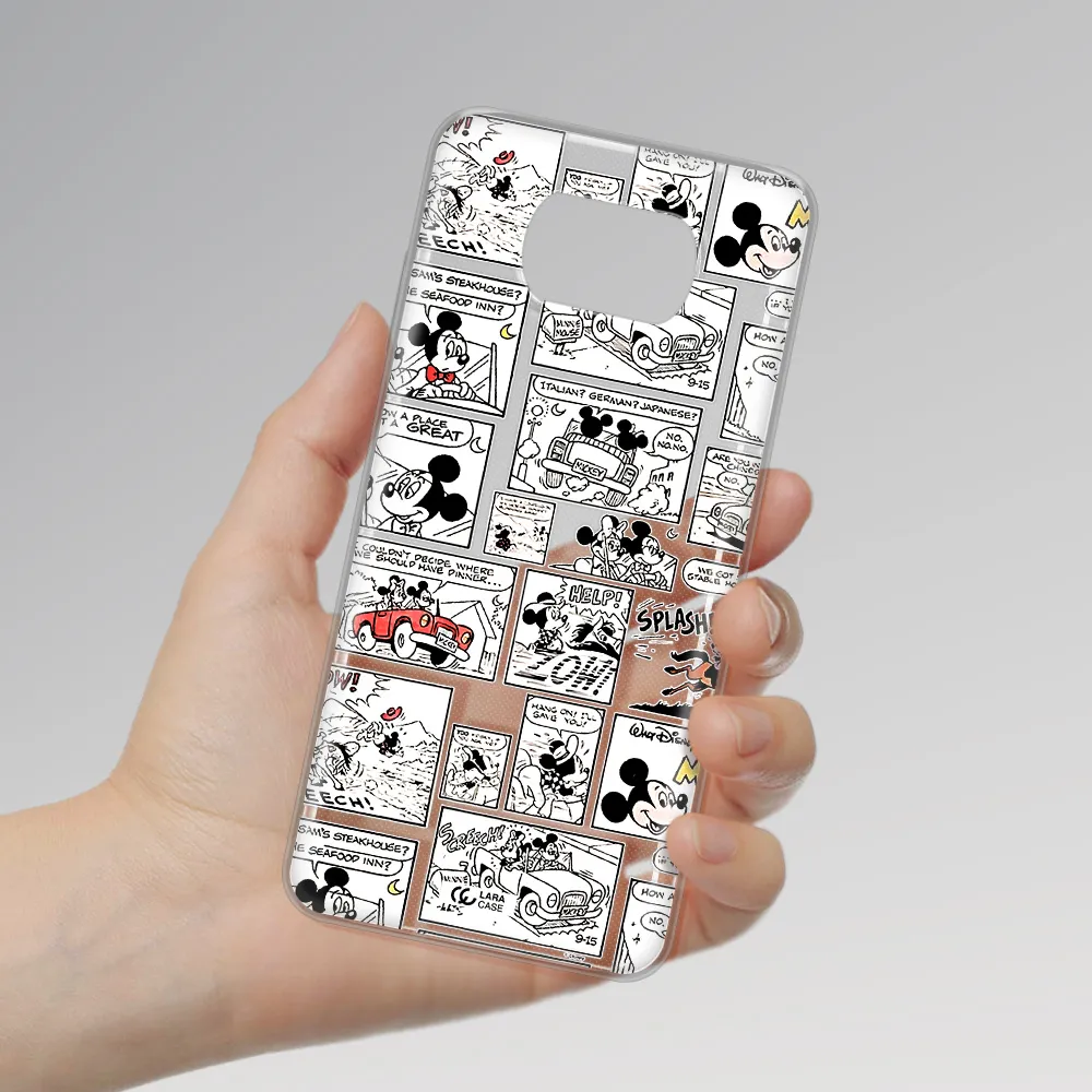 Mickey Mouse Comic Strip Xiaomi Poco X3 Clear Tpu Case