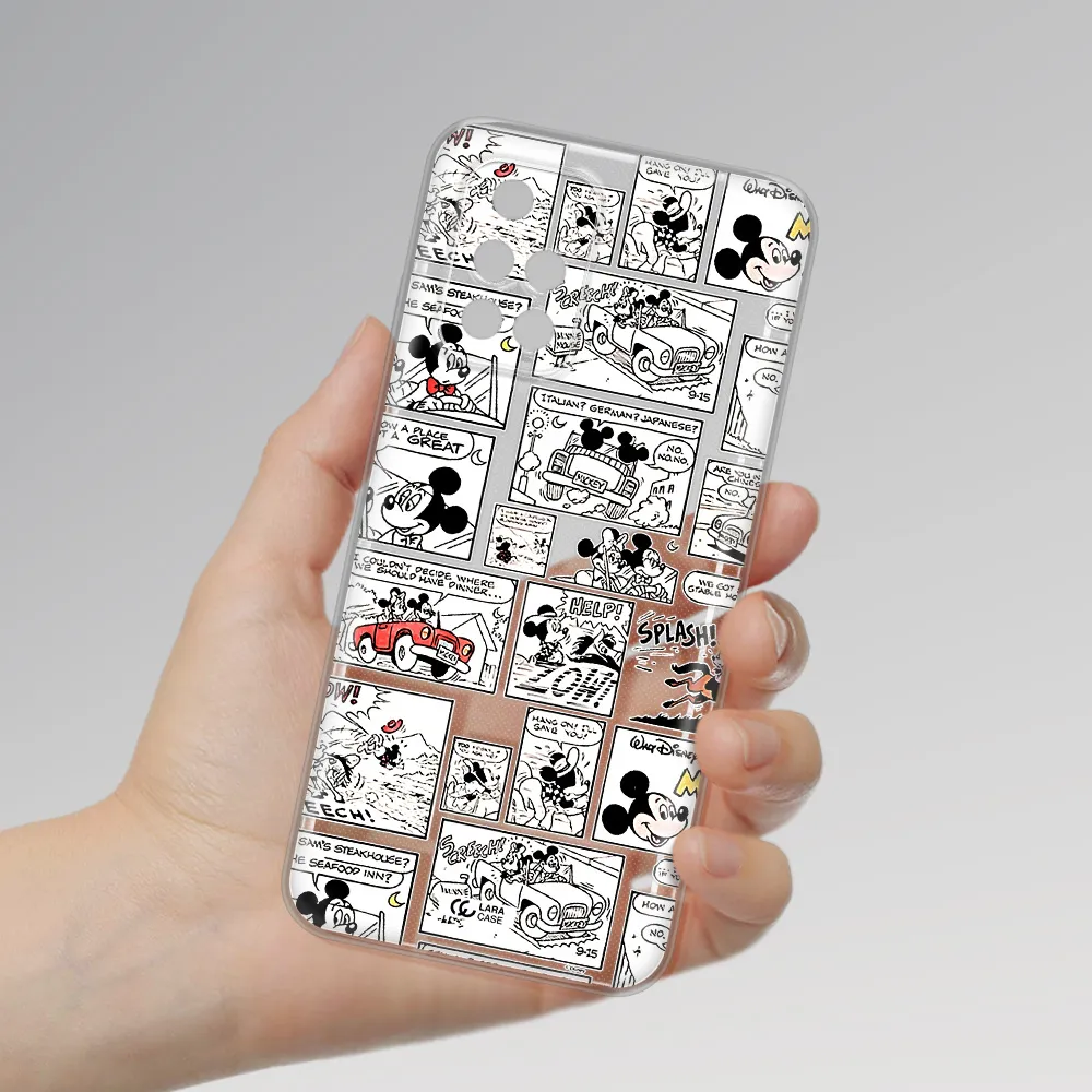 Mickey Mouse Comic Strip Xiaomi Redmi 10 Clear Tpu Case