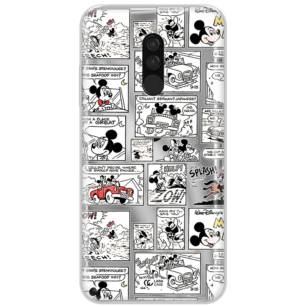 Mickey Mouse Comic Strip Xiaomi Redmi 8 Clear Tpu Case