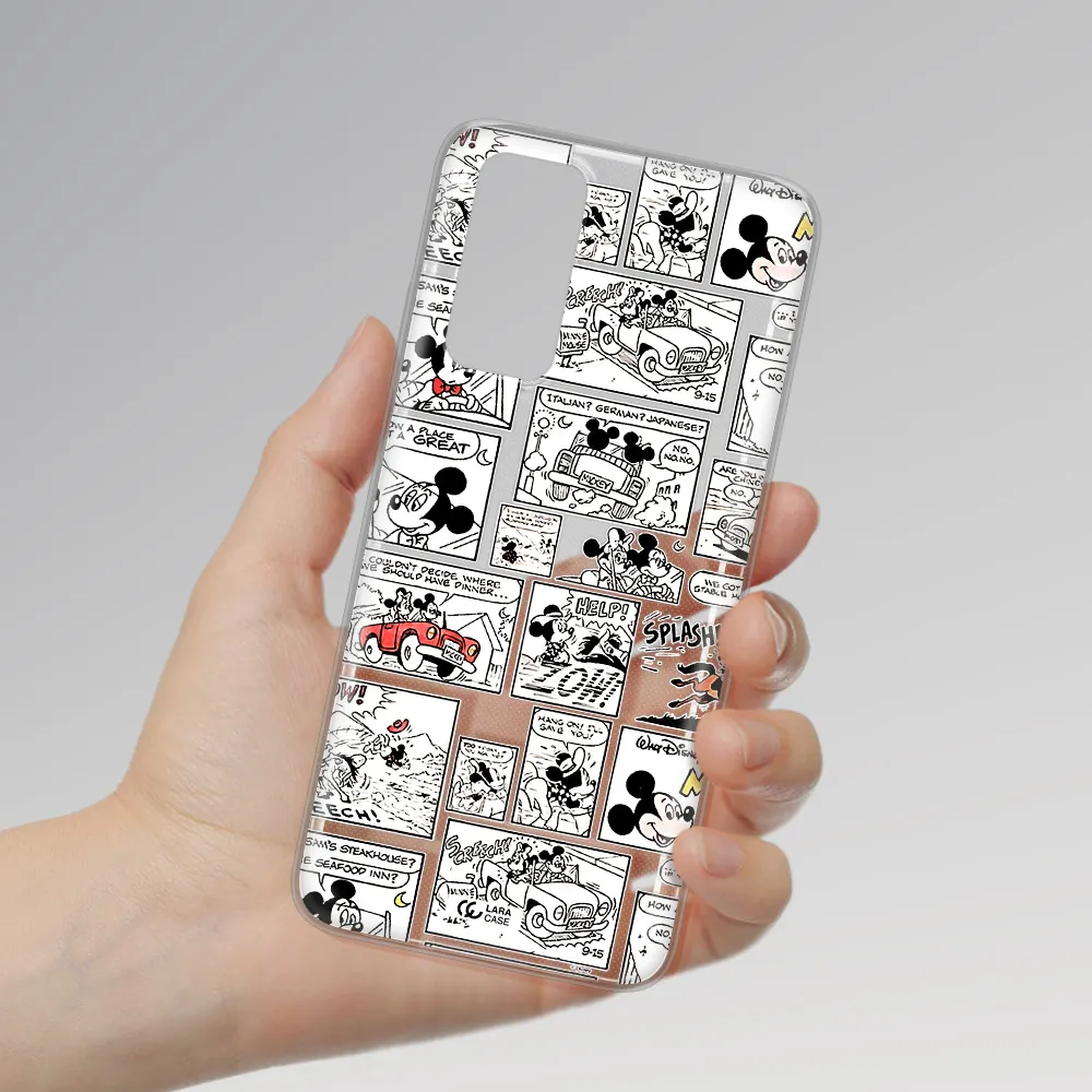 Mickey Mouse Comic Strip Xiaomi Redmi Note 11 Clear Tpu Case