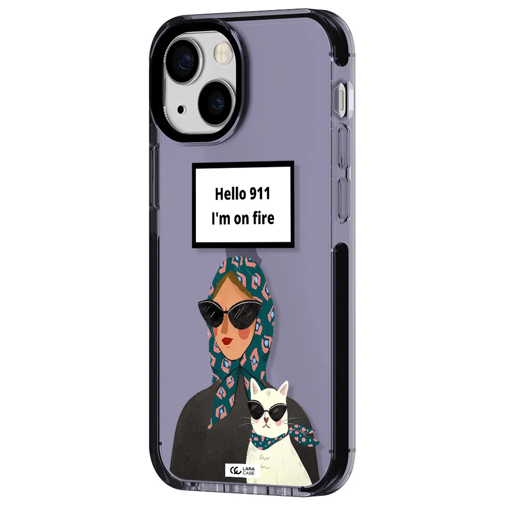 911 Apple iPhone 13 mini impact Lilac Case