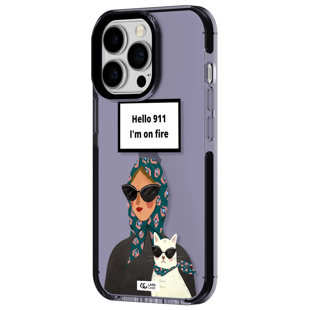 911 Apple iPhone 13 Pro impact Lilac Case