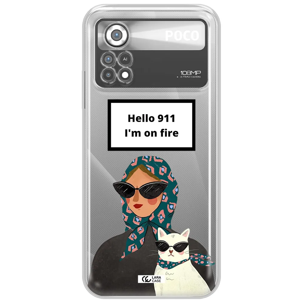 911 Xiaomi Poco X4 Pro Clear Tpu Case