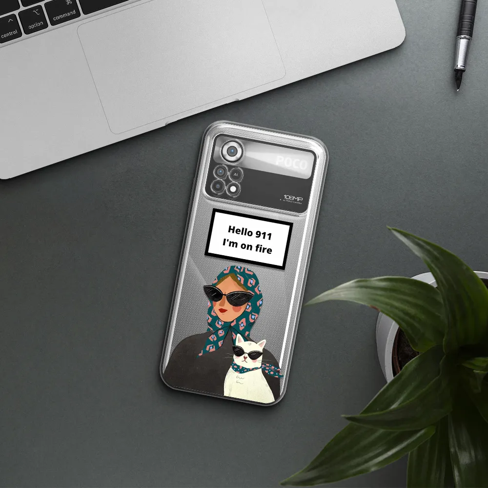 911 Xiaomi Poco X4 Pro Clear Tpu Case
