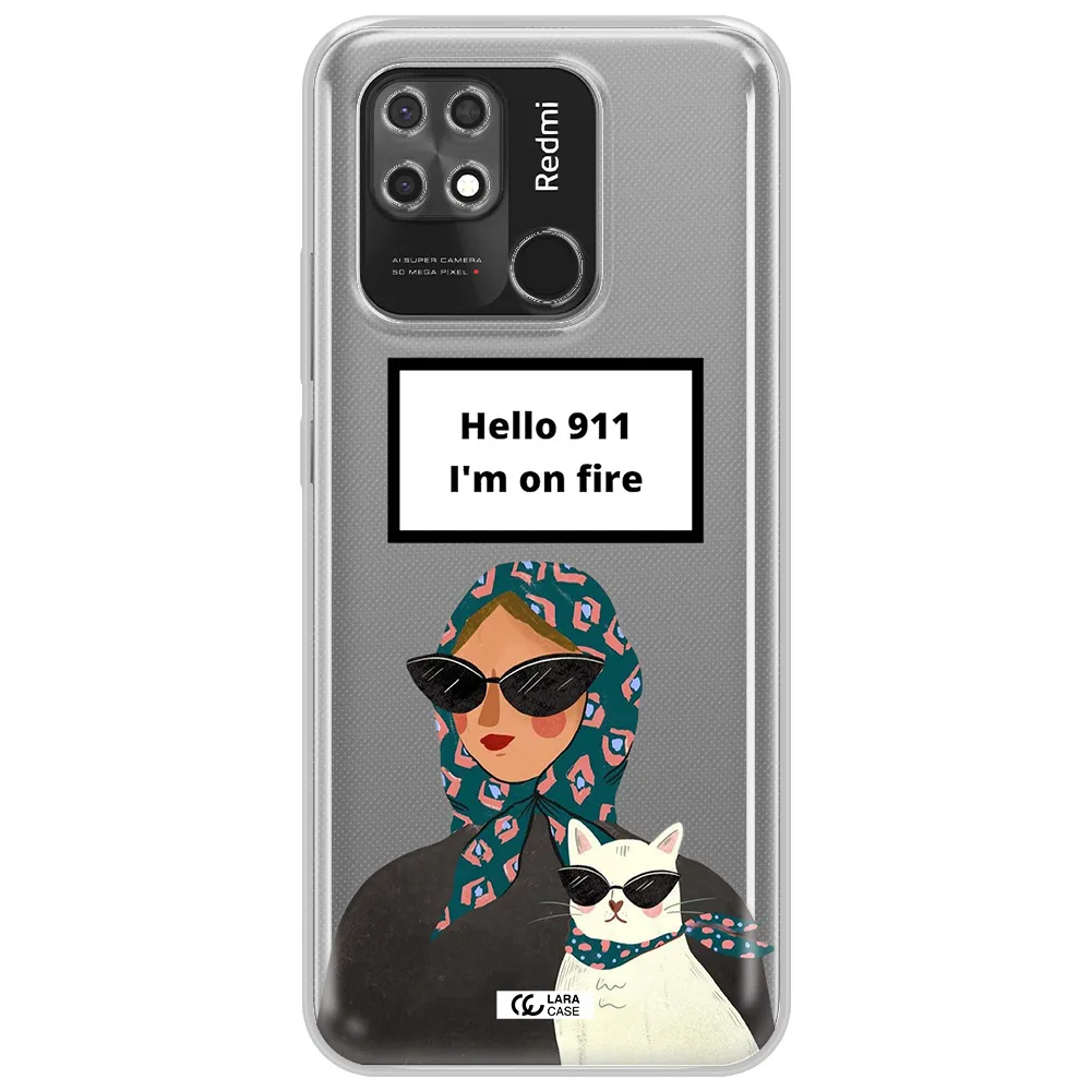 911 Xiaomi Redmi 10C Clear Tpu Case