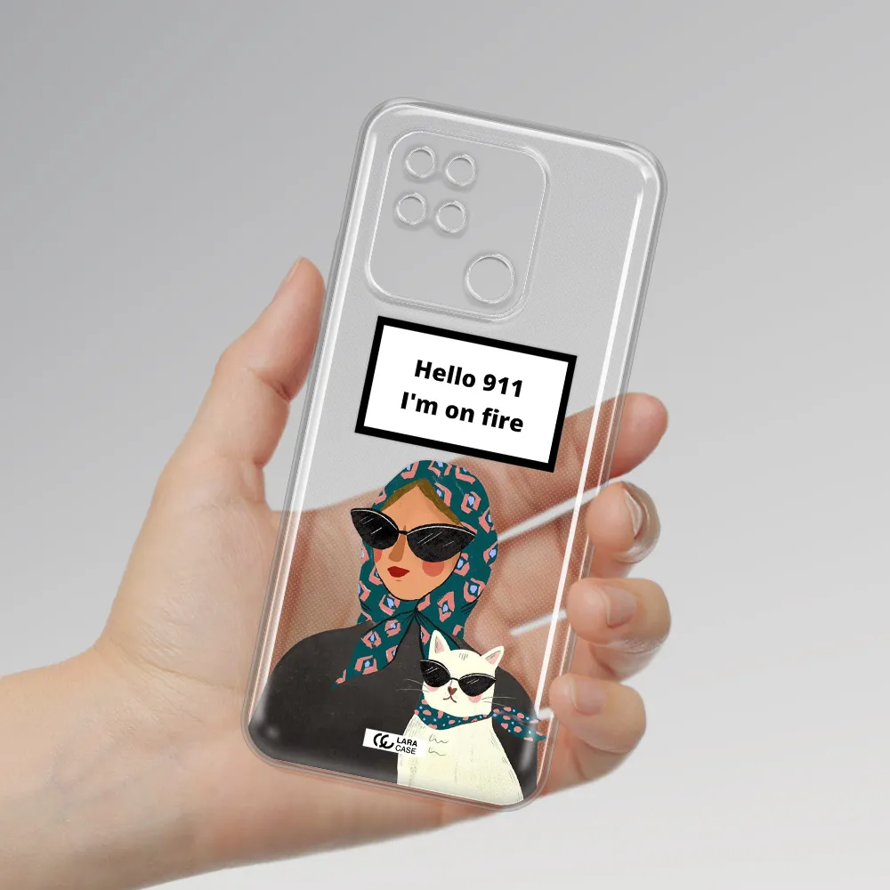 911 Xiaomi Redmi 10C Clear Tpu Case