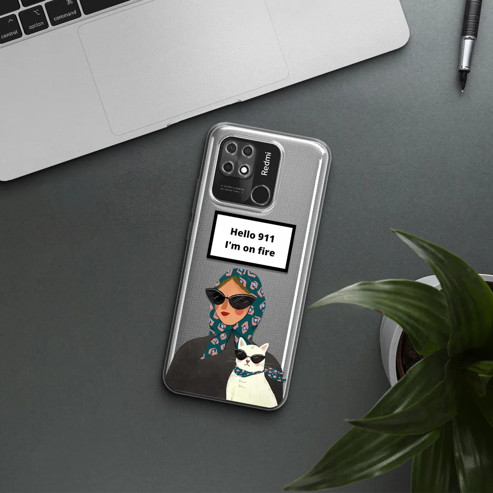 911 Xiaomi Redmi 10C Clear Tpu Case