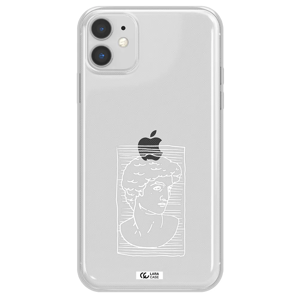 David Apple iPhone 11 Clear TPU Case