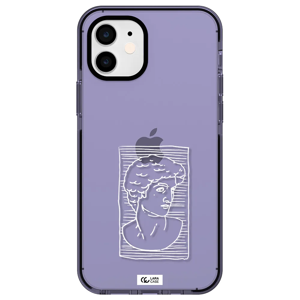 David Apple iPhone 11 impact Lilac Case