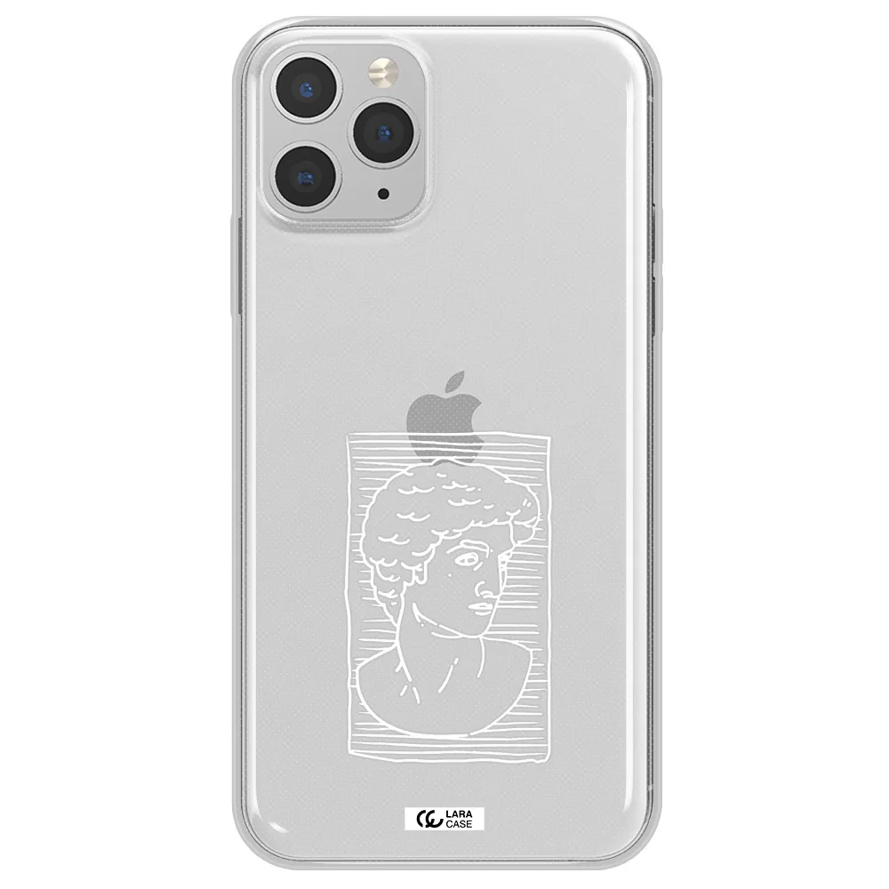 David Apple iPhone 11 pro max Clear TPU Case