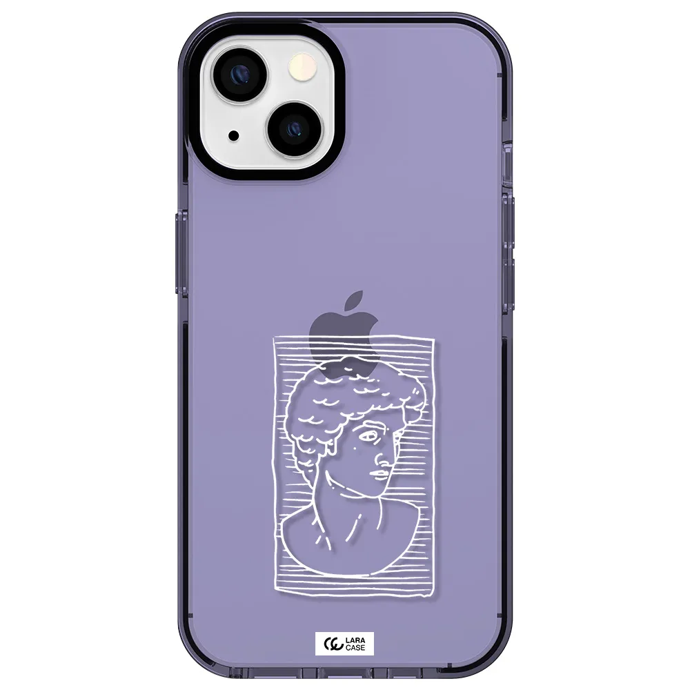 David Apple iPhone 13 impact Lilac Case