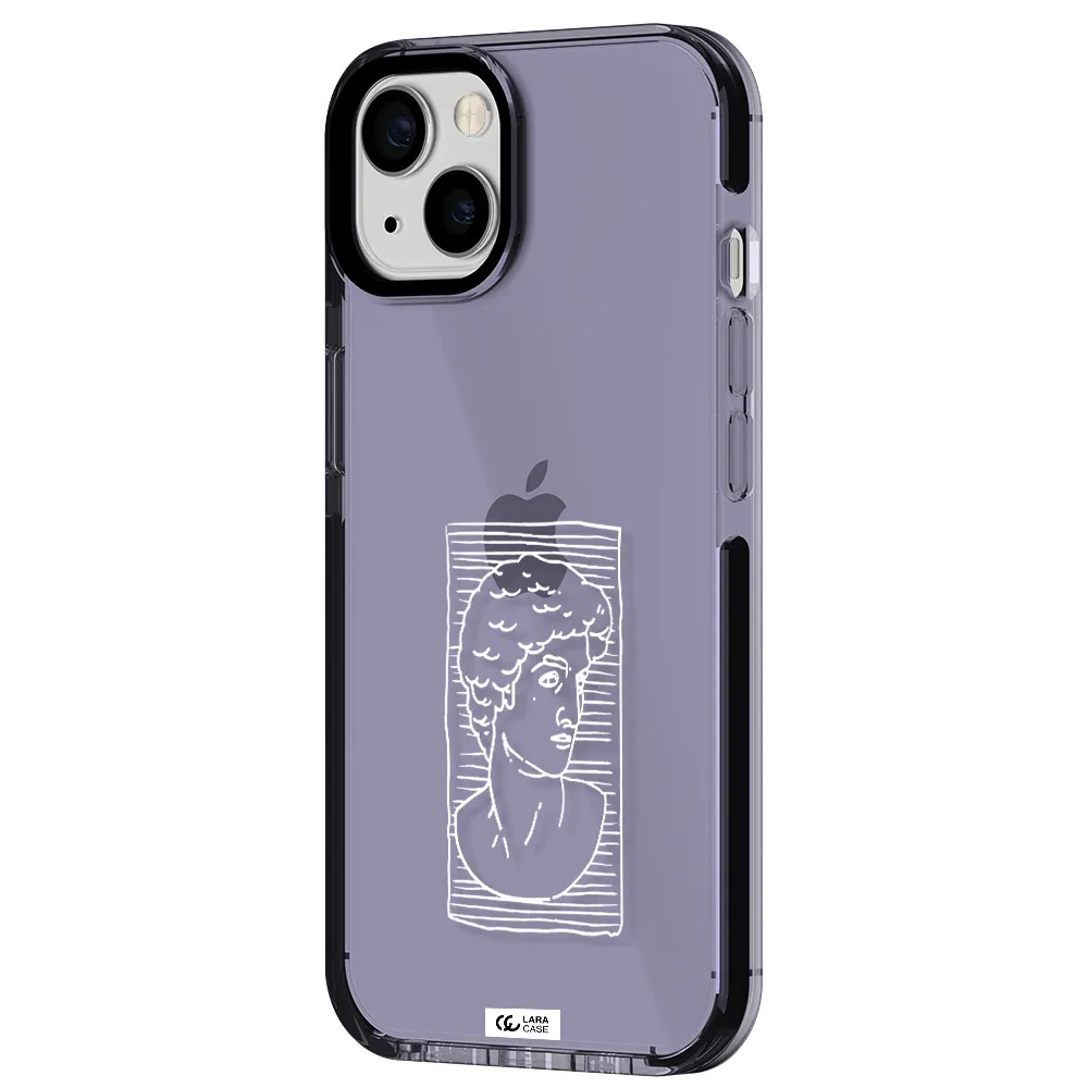 David Apple iPhone 13 impact Lilac Case