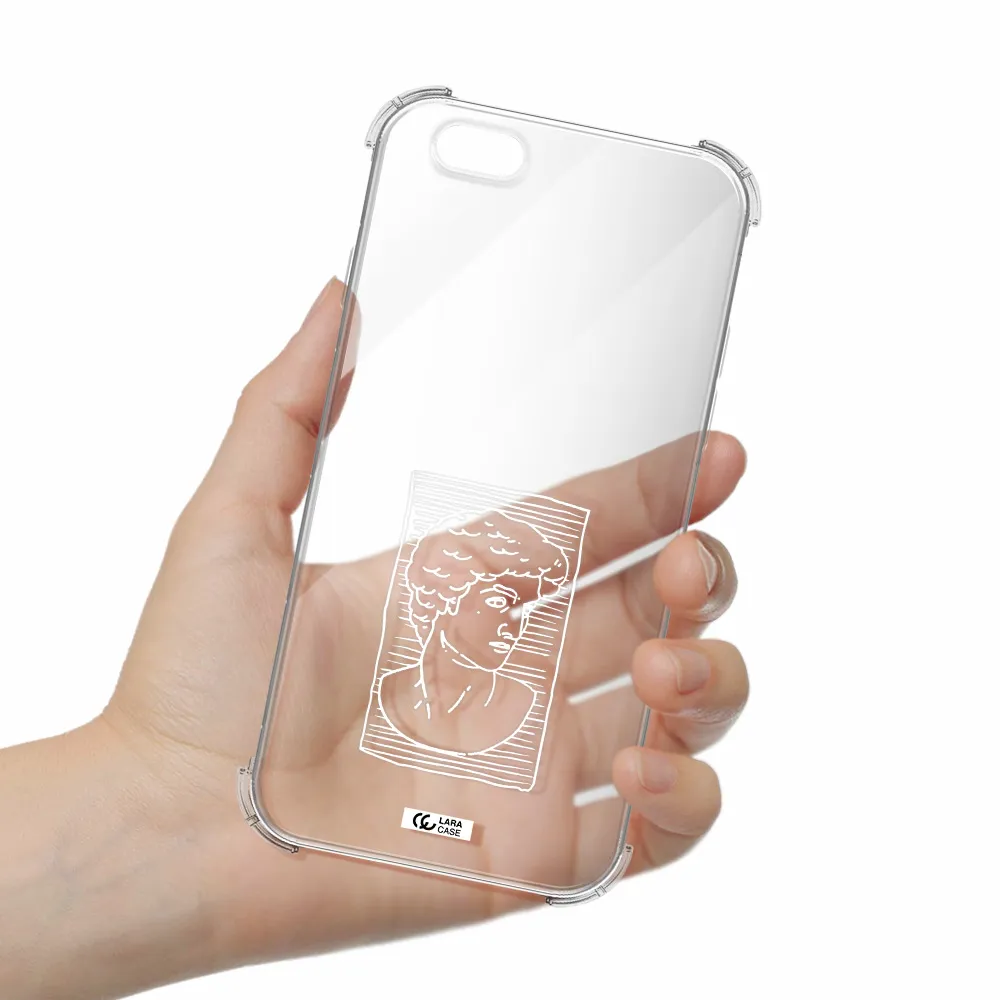 David Apple iPhone 6 Clear PC Case