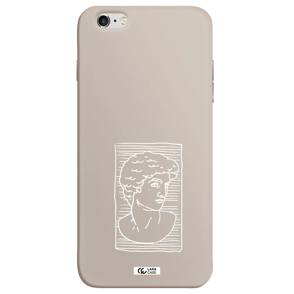 David Apple iPhone 6 plus Silicone Stone Case