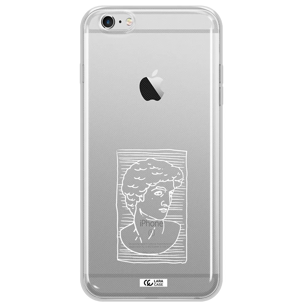 David Apple iPhone 6S Clear TPU Case