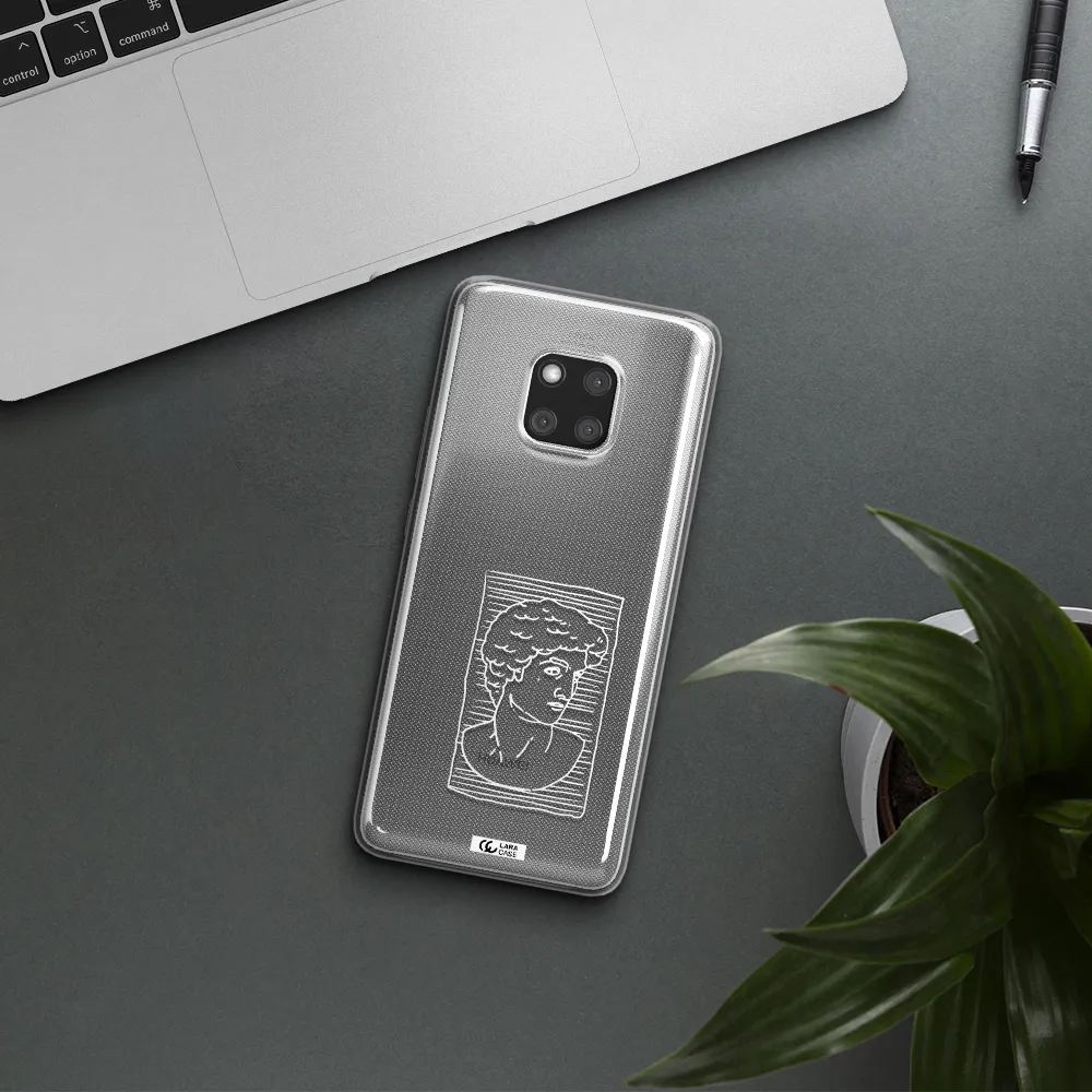 David Huawei Mate 20 Pro Clear TPU Case
