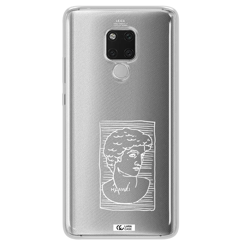 David Huawei Mate 20X Clear TPU Case