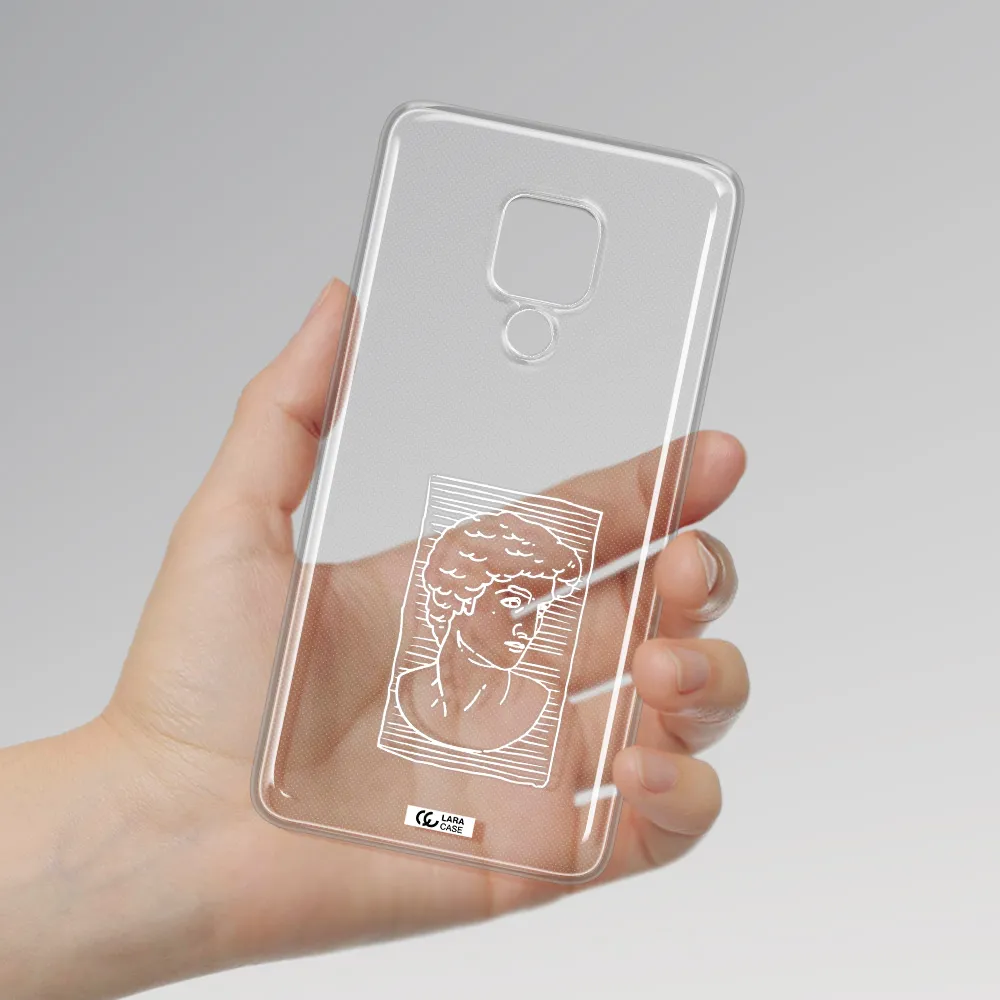 David Huawei Mate 20X Clear TPU Case