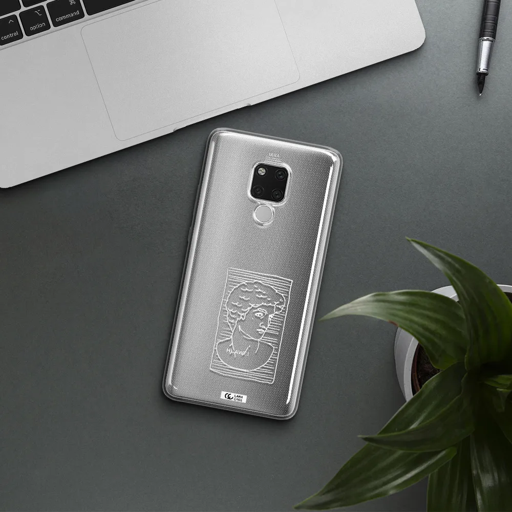 David Huawei Mate 20X Clear TPU Case