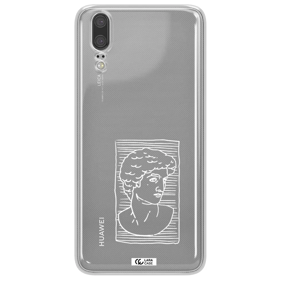 David Huawei P20 Clear TPU Case